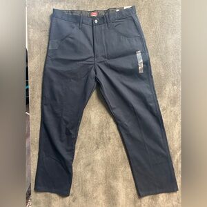 Wrangler Workwear Men’s Relaxed Fit Work Pants Navy Blue 36x30 NWT